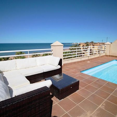 Апартаменты Atico Con Piscina Privada En Primera Linea Дения Экстерьер фото